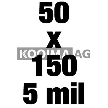 50x150 5mil